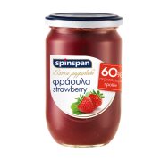 SPIN SPAN Μαρμελάδα Φράουλα Χωρίς γλουτένη 380gr +60% Δώρο