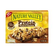 NATURE VALLEY Protein Μπάρες Δημητριακών με Peanuts, Σοκολάτα & Πρωτεΐνη Χωρίς γλουτένη 4x40gr