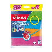 VILEDA Πετσέτα Μικροϊνών Colors 4τεμ