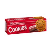 ΠΑΠΑΔΟΠΟΥΛΟΥ Cookies Μπισκότα με Κομμάτια Σοκολάτας 180gr