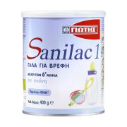 ΓΙΩΤΗΣ Sanilac 1 Γάλα για Βρέφη μέχρι 6 Μηνών σε σκόνη 400gr
