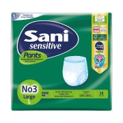 SANI Sensitive Pants Εσώρουχα Ακράτειας No3 Large 14τεμ
