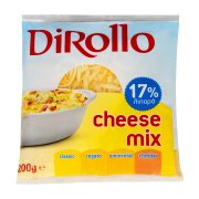 Tυρί Mix 4 Τυριών DIROLLO 17% Λιπαρά τριμμένο 200gr 