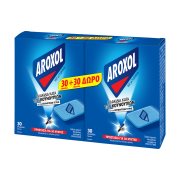 AROXOL Mat Εντομοαπωθητικές Ταμπλέτες 30τεμ +30τεμ Δώρο