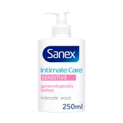 SANEX Υγρό Καθαρισμού για την Ευαίσθητη Περιοχή Intimate Sensitive 250ml