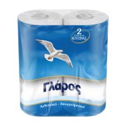 ΓΛΑΡΟΣ Χαρτί Κουζίνας 2x133gr
