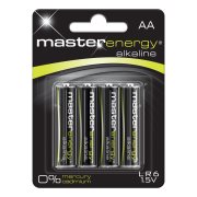 MASTER ENERGY Αλκαλικές Μπαταρίες AA 4τεμ