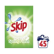 SKIP Απορρυπαντικό Πλυντηρίου Ρούχων Σκόνη Spring Fresh 45 πλύσεις