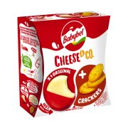 Ημίσκληρο Τυρί BABYBEL Cheese & Crackers 40gr