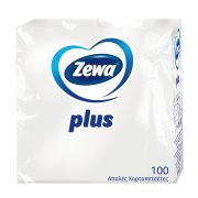 ZEWA Plus Χαρτοπετσέτες Λευκές 100 φύλλα 153gr