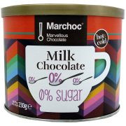 MARCHOC Ρόφημα Σοκολάτας Γάλακτος Χωρίς Γλουτένη Χωρίς ζάχαρη 230gr