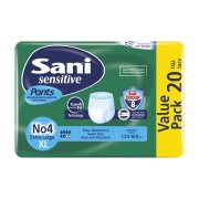 SANI Sensitive Pants Εσώρουχα Ακράτειας Νο4 Extra Large 20τεμ
