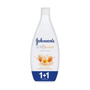 JOHNSON'S Αφρόλουτρο με Αμυγδαλέλαιο & Γιασεμί Soft & Nourish 750ml +1 Δώρο