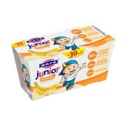 ΦΑΓΕ Junior Επιδόρπιο Γιαουρτιού Μπανάνα Χωρίς γλουτένη 2x140gr