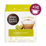 NESCAFE Dolce Gusto Καφές Cappuccino σε Κάψουλες 8x17gr+8x6,3gr