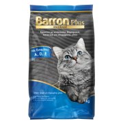 BARRON Plus Ξηρά Τροφή για Στειρωμένες Γάτες με Κοτόπουλο Δημητριακά Λαχανικά 1kg