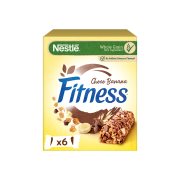 NESTLE Fitness Μπάρες Δημητριακών Ολικής Άλεσης με Σοκολάτα & Μπανάνα 6x23,5gr