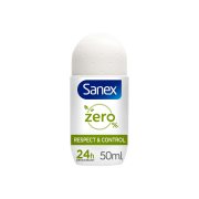 SANEX Αποσμητικό Roll On Zero% Respect & Control 50ml