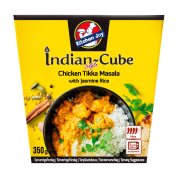 Κοτόπουλο Tikka Masala Indian Cube με Ρύζι Jasmine 350g