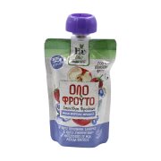 ΕΥ BIO Χυμός Smoothie Μήλο Μύρτιλο Φράουλα Βιολογικός Χωρίς προσθήκη ζάχαρης 100g
