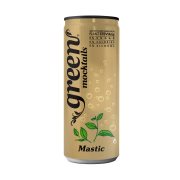 GREEN Mocktails Αναψυκτικό Mastic με Στέβια Χωρίς Ζάχαρη 330ml