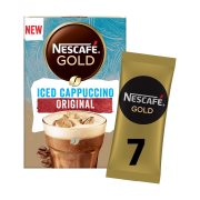 NESCAFE Gold Καφές Στιγμιαίος Iced Cappuccino Original 7x15,5gr