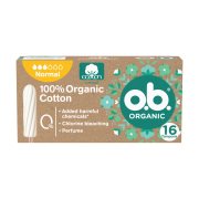 O.B. Ταμπόν Organic Normal 16τεμ