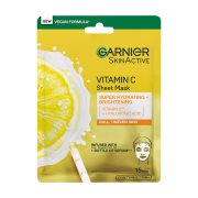 GARNIER Skin Active Μάσκα Προσώπου Υφασμάτινη με Vitamin C & Hyaluronic 28gr