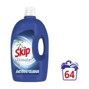 SKIP Ultimate Απορρυπαντικό Πλυντηρίου Ρούχων Υγρό Active Clean 64 πλύσεις