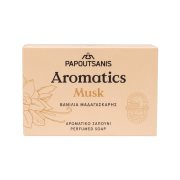PAPOUTSANIS Aromatics Σαπούνι Musk Βανίλια Μαδαγασκάρης 100g
