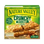 NATURE VALLEY Crunchy Μπάρες Δημητριακών με Μέλι 6x42gr