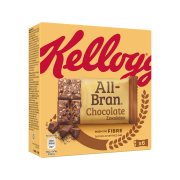 KELLOGG'S All Bran Μπάρες Δημητριακών με Σοκολάτα 6x40gr