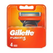 GILLETTE Fusion5 Ανταλλακτικές Κεφαλές Ξυρίσματος 4τεμ