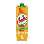 AMITA Χυμός Φυσικός Πορτοκάλι 1lt