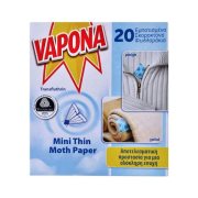VAPONA Σκοροκτόνο Mini Thin 20 φύλλα