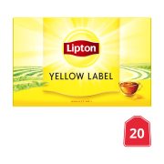 LIPTON Yellow Μαύρο Τσάι 20 φακελάκια x1,5gr