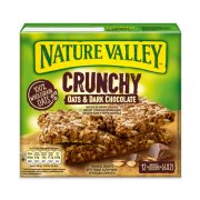NATURE VALLEY Crunchy Μπάρες Δημητριακών με Σοκολάτα 6x42gr