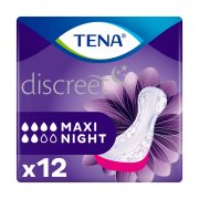TENA Discreet Σερβιέτες Ακράτειας Maxi Night 12τεμ
