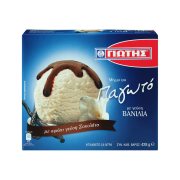ΓΙΩΤΗΣ Μείγμα για Παγωτό με γεύση Βανίλια με Σιρόπι γεύση Σοκολάτα 428gr