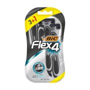 BIC Ξυραφάκια Μιας Χρήσης Flex 4 Λεπίδες 3τεμ +1 Δώρο