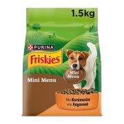 FRISKIES Mini Menu Ξηρά Τροφή Σκύλου με Κοτόπουλο & Λαχανικά 1,5kg
