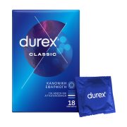 DUREX Classic Προφυλακτικά Κανονική Εφαρμογή 18τεμ