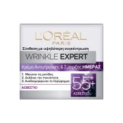 L'OREAL Wrinkle Expert Κρέμα Ημέρας Αντιγήρανσης & Σύσφιξης με Ασβέστιο 55+ 50ml