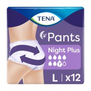 TENA Pants Εσώρουχα Ακράτειας Plus Night Large 12τεμ