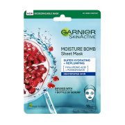 GARNIER Skin Active Moisture Bomb Μάσκα Προσώπου Υφασμάτινη Super Hydrating & Replumping για Αφυδατωμένη Επιδερμίδα 28gr
