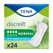 TENA Discreet Σερβιέτες Ακράτειας Normal 24τεμ