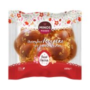 MINOS FOODS Πασχαλινό Τσουρέκι 600g