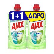 AJAX Boost Καθαριστικό Υγρό Γενικής Χρήσης Ξίδι & Μήλο 1lt +1 Δώρο