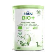 NESTLE Nan Bio+ 1 Γάλα 1ης Βρεφικής Ηλικίας από τη Γέννηση σε σκόνη Βιολογικό 400gr