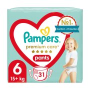 PAMPERS Premium Care Pants Πάνες Βρακάκι Νο6 15+kg 31τεμ